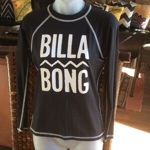 Billabong Black Long Sleeve Top